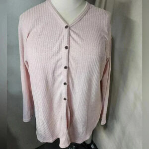 NWT Miholl Pale Pink Lightweight Cardigan Plus Size XXL
